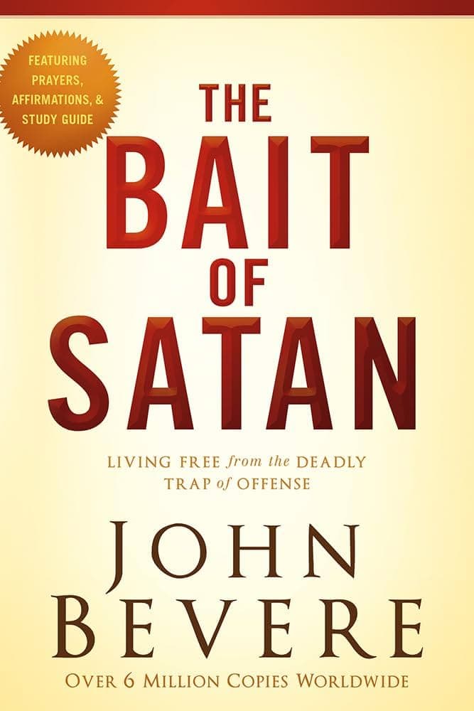Book cover of 'the bait of satan' by john bevere with title and author details.